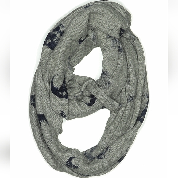 Skull Cashmere Infinity Scarf